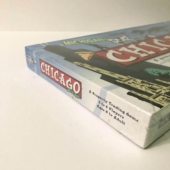Chicago In A Box Board Game Late for the Sky Monopoly Style Game - Picture 4 of 11